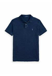 Polo Ralph Lauren Polo 710970582003 Granatowy Regular Fit. Typ kołnierza: polo. Kolor: niebieski. Materiał: bawełna #2