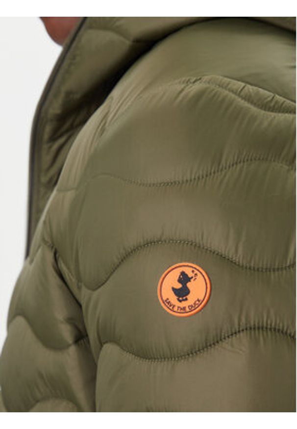 Save The Duck Kurtka przejściowa D32189M GIGA21 Zielony Regular Fit. Kolor: zielony. Materiał: syntetyk
