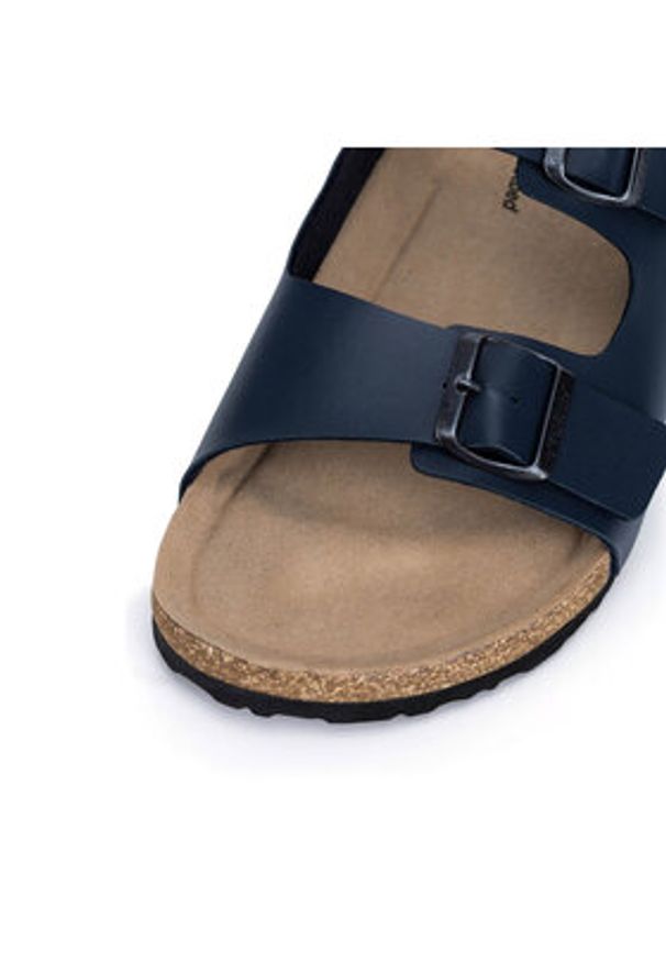 Rieker Klapki 22190-17 Niebieski. Kolor: niebieski