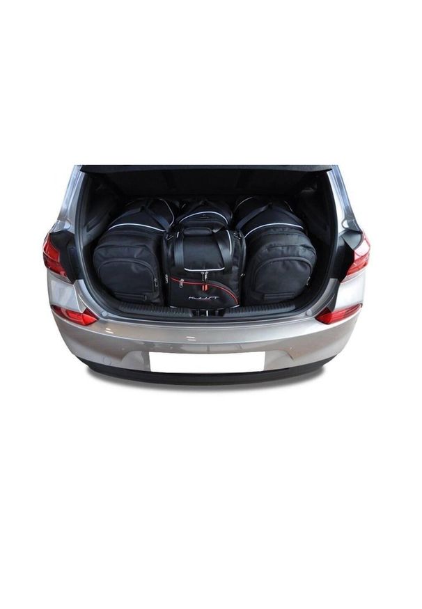 KJUST - Torby Do Bagażnika Hyundai I30 Hatchback 2017+ 4Szt Kjust. Kolor: czarny. Styl: sportowy