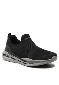 skechers - Skechers Sneakersy Denison 210431/BLK Czarny. Kolor: czarny. Materiał: materiał #6