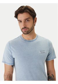 Guess Jeans T-Shirt M6GI55 KCTG1 Niebieski Slim Fit. Kolor: niebieski. Materiał: bawełna #3