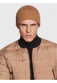 TOMMY HILFIGER - Czapka Tommy Hilfiger. Kolor: brązowy #1