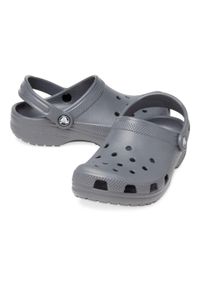 Buty do chodzenia dla dzieci Crocs Classic Clog. Kolor: szary. Materiał: materiał, syntetyk