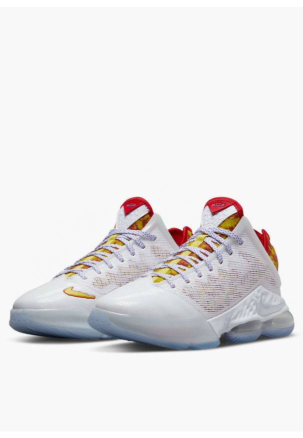 Nike LeBron XIX Low Magic Fruity Pebbles Buty do koszykówki męskie. Kolor: biały. Sport: koszykówka