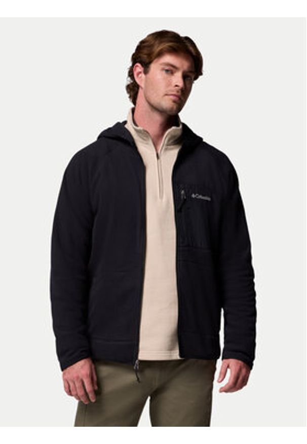columbia - Columbia Polar Fast Trek™ 2135701 Czarny Regular Fit. Kolor: czarny. Materiał: syntetyk