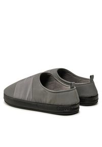 Calvin Klein Jeans Kapcie Home Slipper Mono YM0YM00840 Szary. Kolor: szary. Materiał: skóra