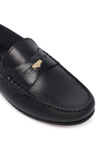 TOMMY HILFIGER - Tommy Hilfiger Loafersy Coin Classic Loafer Pods FW0FW09499 Czarny. Kolor: czarny. Materiał: skóra #5