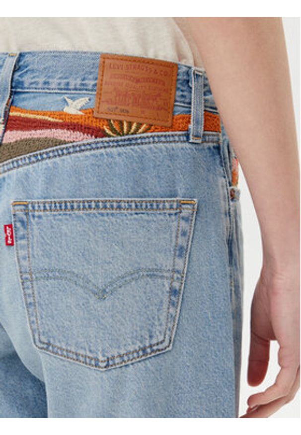 Levi's® Jeansy 501® 90's A9150-0008 Niebieski Loose Fit. Kolor: niebieski