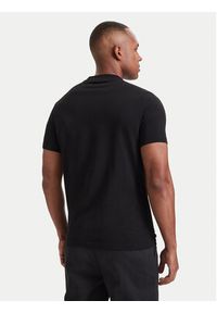 Karl Lagerfeld - KARL LAGERFELD T-Shirt 755047 564235 Czarny Regular Fit. Typ kołnierza: dekolt w karo. Kolor: czarny. Materiał: bawełna #4