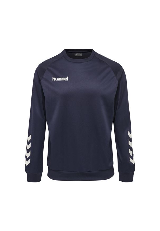 Bluza do piłki ręcznej dla dorosłych Hummel Promo Poly Sweatshirt. Kolor: niebieski. Sport: piłka ręczna