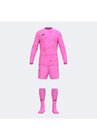 Zestaw Bramkarski Joma Zamora IX 2XL - Oddychający i Zrównoważony. Kolor: różowy. Materiał: skóra. Sport: piłka nożna