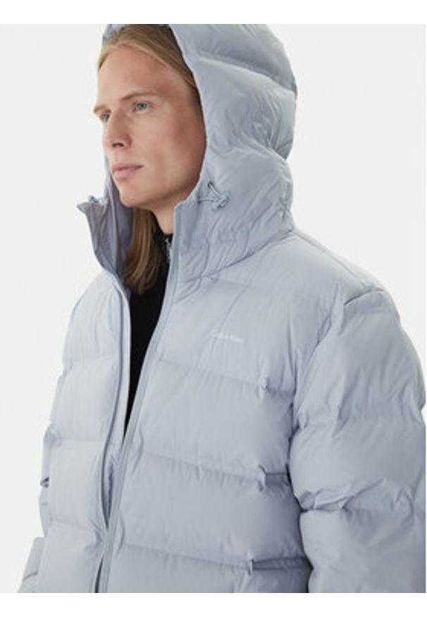Calvin Klein Kurtka puchowa LV04LD516G Szary Regular Fit. Kolor: szary. Materiał: syntetyk