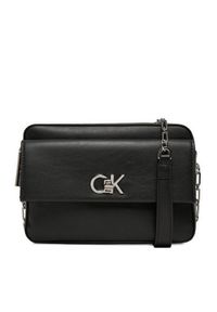 Calvin Klein Torebka Ck Pocket Camera Bag K60K613089 Czarny. Kolor: czarny. Materiał: skórzane #1