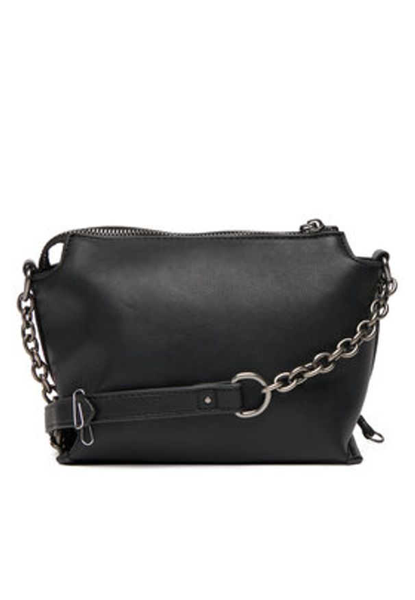 Pepe Jeans Torebka Edith Moon PL0300001 Czarny. Kolor: czarny. Materiał: skórzane