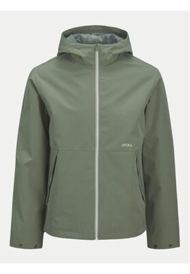 Jack & Jones Kurtka przejściowa Adam 12268821 Zielony Regular Fit. Kolor: zielony. Materiał: syntetyk