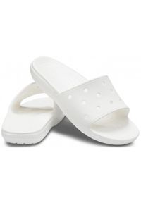 Crocs klapki damskie Classic Slide białe 206121 100. Kolor: biały