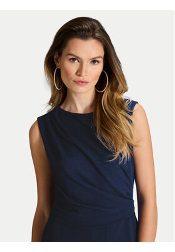 Swing Kombinezon 3AI02900 Granatowy Regular Fit. Kolor: niebieski. Materiał: syntetyk