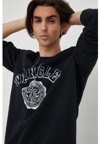 Wrangler bluza bawełniana męska kolor czarny z nadrukiem. Kolor: czarny. Materiał: bawełna. Wzór: nadruk #5