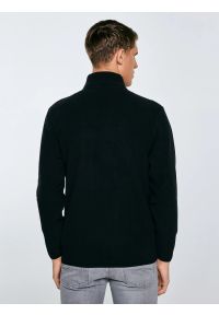 Big-Star - Bluza męska polarowa rozpinana czarna Malkom 906. Kolor: czarny. Materiał: polar. Sezon: jesień, lato, zima, wiosna #4