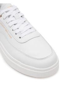 TOMMY HILFIGER - Tommy Hilfiger Sneakersy Modern Court Sneaker Lthr FW0FW08800 Biały. Kolor: biały. Materiał: skóra #4
