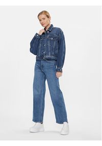 Pepe Jeans Jeansy PL204598 Niebieski Wide Leg. Kolor: niebieski