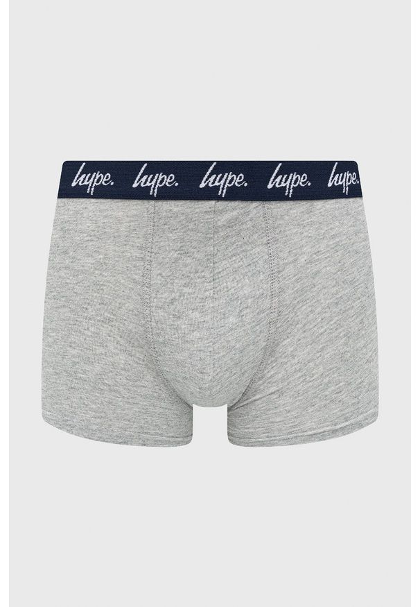 Hype bokserki bawełniane dziecięce (3-pack) kolor biały. Kolor: biały. Materiał: bawełna