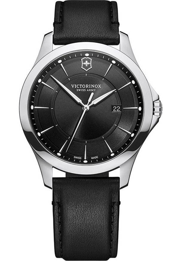 VICTORINOX - Zegarek Victorinox Zegarek męski Victorinox 241904 czarny. Kolor: czarny