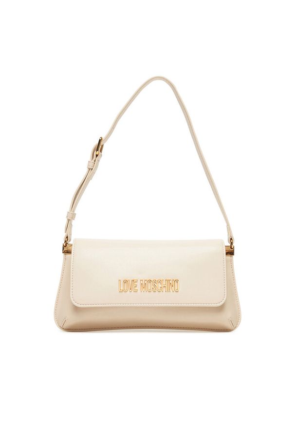 Love Moschino - Torebka LOVE MOSCHINO. Kolor: beżowy