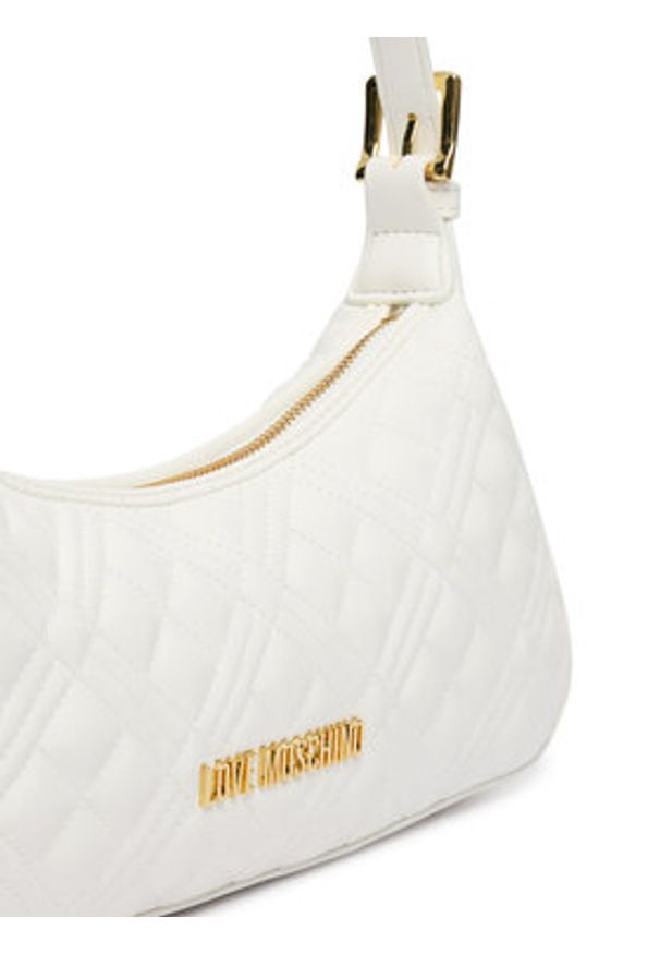 Love Moschino - LOVE MOSCHINO Torebka JC4142PP0OLA0100 Biały. Kolor: biały. Materiał: skórzane