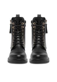 DeeZee Trzewiki HX24022-1 Czarny. Kolor: czarny. Materiał: materiał #7