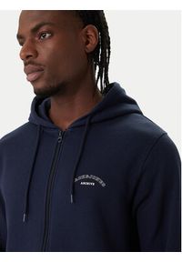 Jack & Jones Bluza College Logo 12288363 Granatowy Regular Fit. Kolor: niebieski. Materiał: bawełna #5