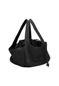 Kazar - Czarna torebka damska kazar x kasia. Kolor: czarny. Materiał: skórzane #4