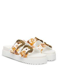 Versace Jeans Couture Klapki 80VA3SM1 ZS366 Złoty. Kolor: złoty. Materiał: skóra #2