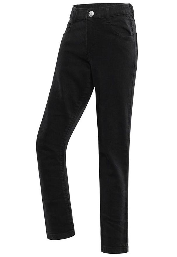 ZENZIMAT - Dżinsy dziecięce Nax Kopo 152-158: Zrównoważony i modny jeans. Kolor: niebieski. Materiał: elastan, bawełna