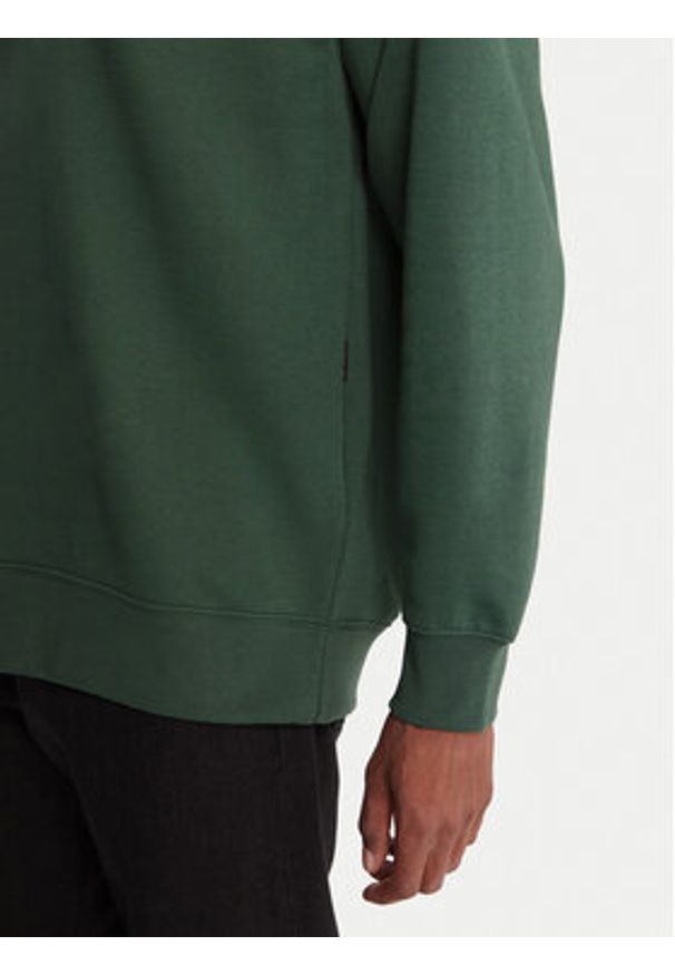 Quiksilver Bluza Dna EQYFT05120 Zielony Oversize. Kolor: zielony. Materiał: bawełna