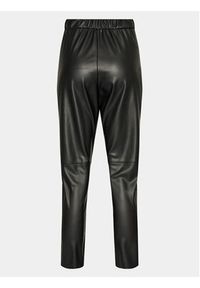 MAX&Co. Spodnie z imitacji skóry Creatico 77840723 Czarny Relaxed Fit. Kolor: czarny. Materiał: syntetyk #8