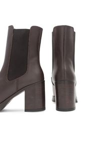 Gino Rossi Botki CELANO-22740NB Brązowy. Kolor: brązowy. Materiał: skóra #8