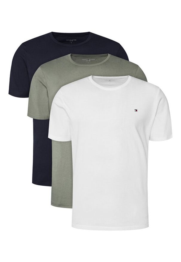 TOMMY HILFIGER - Tommy Hilfiger Komplet t-shirtów UM0UM03870 Kolorowy Regular Fit. Materiał: bawełna. Wzór: kolorowy