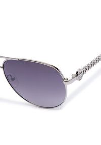 Guess Okulary przeciwsłoneczne GF6088 Srebrny. Kolor: srebrny