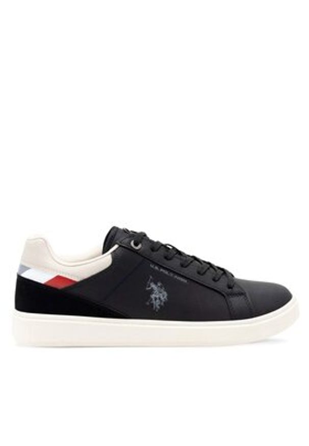 U.S. Polo Assn. Sneakersy ROKKO001M/CY3 Czarny. Kolor: czarny. Materiał: syntetyk