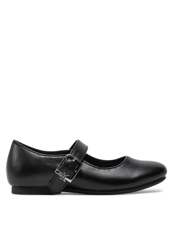 Baleriny Calvin Klein Jeans. Kolor: czarny