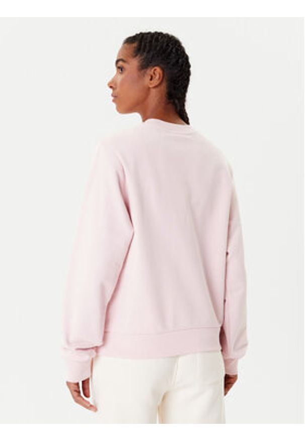 Lacoste Bluza SF5270 Różowy Regular Fit. Kolor: różowy. Materiał: bawełna