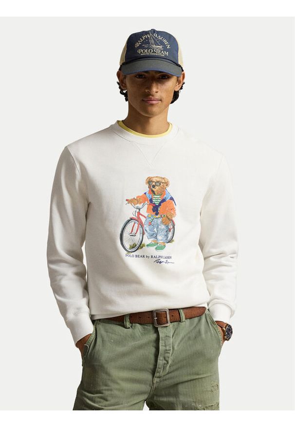 Polo Ralph Lauren Bluza 710B14616001 Biały. Typ kołnierza: polo. Kolor: biały. Materiał: bawełna
