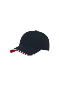 ATLANTIS - Czapka Z Daszkiem Zoom Piping Sandwich Sports 6 Panel Contrast. Kolor: niebieski