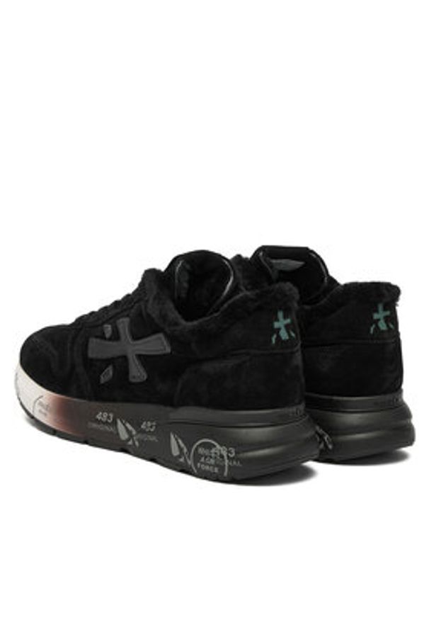 Premiata Sneakersy Mick Var 4308Nm Brązowy. Kolor: brązowy. Materiał: skóra