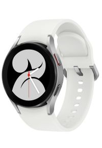 SAMSUNG - Smartwatch Samsung Galaxy Watch 4 Aluminum 40mm Biały (SM-R860NZSAEUE). Rodzaj zegarka: smartwatch. Kolor: biały