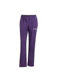 Adidas - Spodnie Terrex Multi Liteflex. Kolor: fioletowy. Materiał: materiał. Sport: turystyka piesza