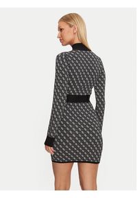 Guess Sukienka dzianinowa Lise W4BK43 Z37K0 Czarny Regular Fit. Kolor: czarny. Materiał: syntetyk, wiskoza #4