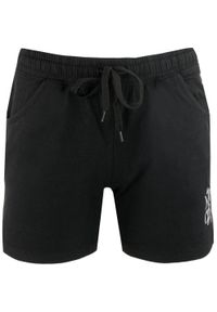 Joma - Damskie Szorty Sportowe Athl DPT Rita Czarne 2XL - Wygodne i Elastyczne. Kolor: czarny. Materiał: elastan, bawełna. Długość: krótkie